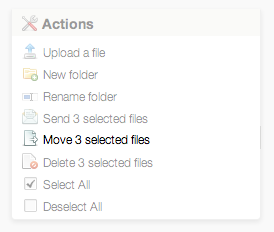 Move files
