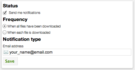 2Big2Send Delivery Notifications